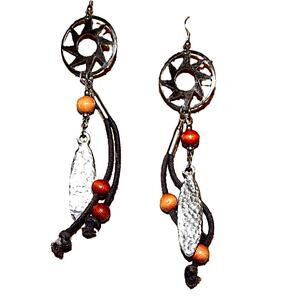 Rustic Western Swing BoHo Earrings